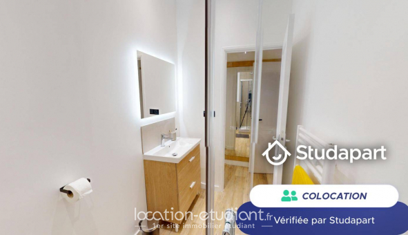 Colocation tudiante Studio à Paris 01er arrondissement (75001)
