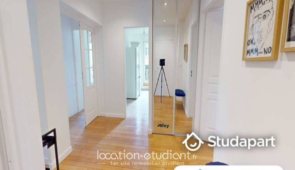 Colocation �tudiante Studio &agrave; Paris 01er arrondissement (75001)