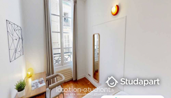 Colocation �tudiante Studio &agrave; Paris 02�me arrondissement (75002)