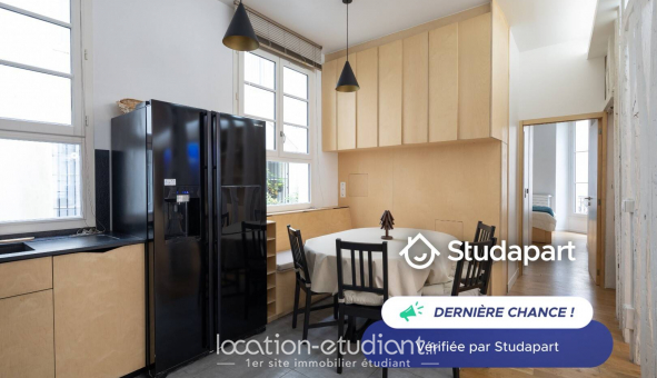 Colocation �tudiante Studio &agrave; Paris 03�me arrondissement (75003)