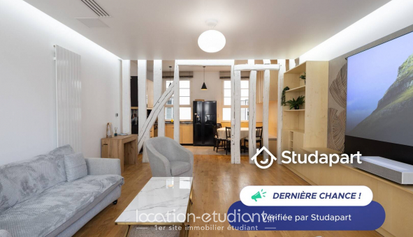 Colocation �tudiante Studio &agrave; Paris 03�me arrondissement (75003)