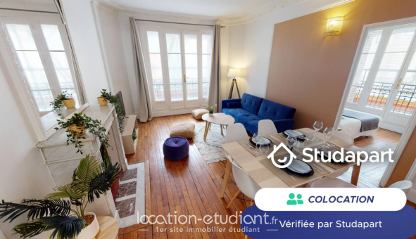 Colocation tudiante Chambre dans une colocation de 123m2