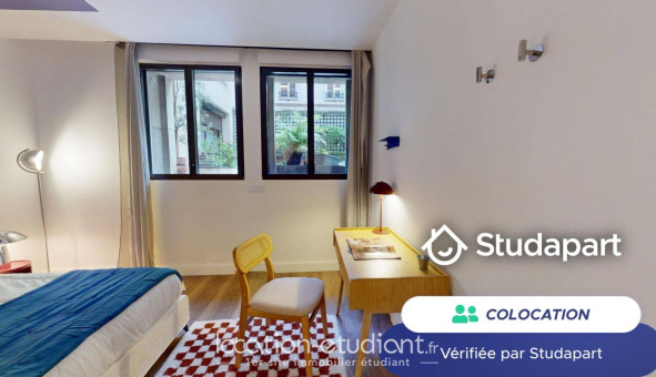 Colocation tudiante Studio à Paris 08me arrondissement (75008)