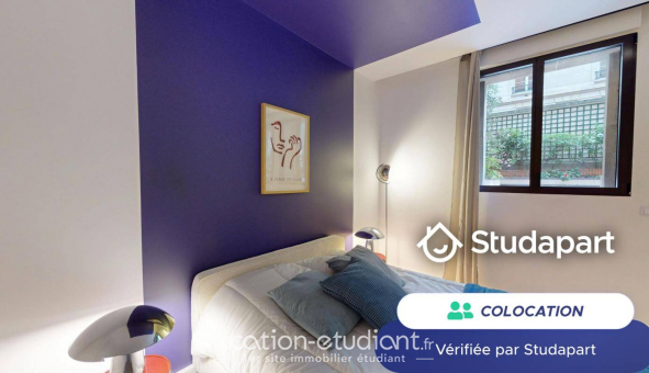 Colocation tudiante Studio à Paris 08me arrondissement (75008)