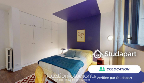Colocation tudiante Studio à Paris 08me arrondissement (75008)