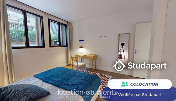 Colocation tudiante Studio à Paris 08me arrondissement (75008)