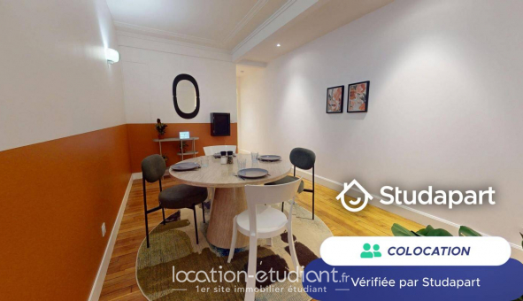 Colocation tudiante Studio à Paris 08me arrondissement (75008)