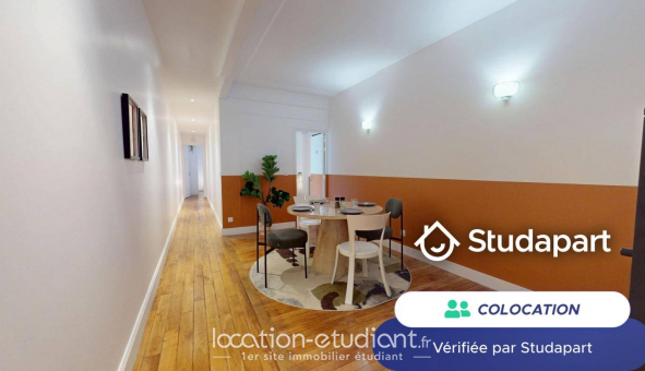 Colocation tudiante Studio à Paris 08me arrondissement (75008)