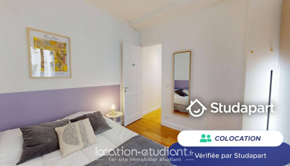 Colocation tudiante Studio à Paris 08me arrondissement (75008)