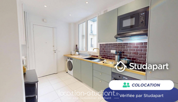 Colocation tudiante Studio à Paris 08me arrondissement (75008)