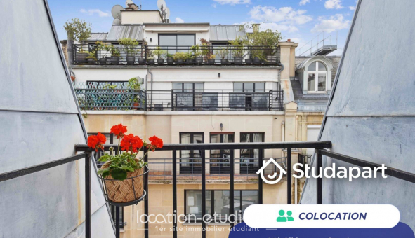 Colocation tudiante Studio à Paris 08me arrondissement (75008)