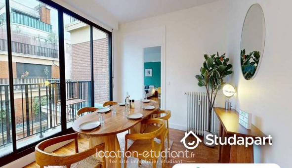 Colocation tudiante Studio à Paris 08me arrondissement (75008)