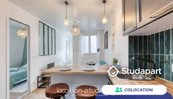 Colocation �tudiante Studio &agrave; Paris 08�me arrondissement (75008)