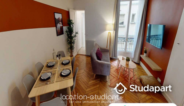 Colocation �tudiante Studio &agrave; Paris 08�me arrondissement (75008)