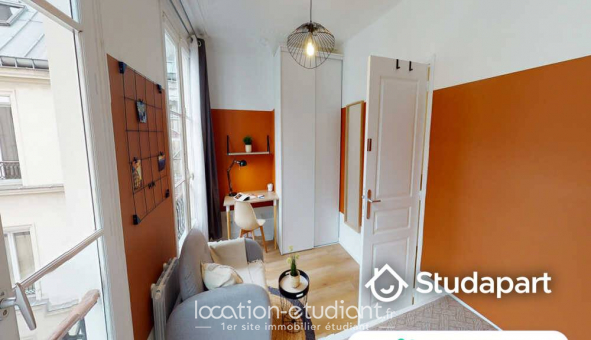 Colocation �tudiante Studio &agrave; Paris 08�me arrondissement (75008)