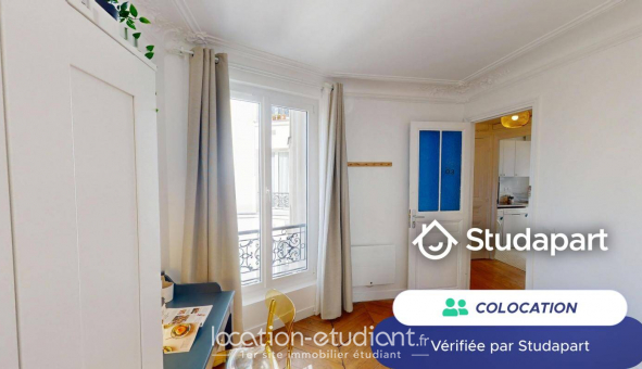 Colocation tudiante Studio à Paris 09me arrondissement (75009)