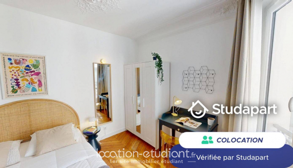 Colocation tudiante Studio à Paris 09me arrondissement (75009)