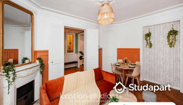Colocation tudiante Studio à Paris 09me arrondissement (75009)