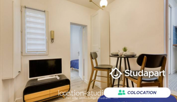 Colocation �tudiante Studio &agrave; Paris 09�me arrondissement (75009)