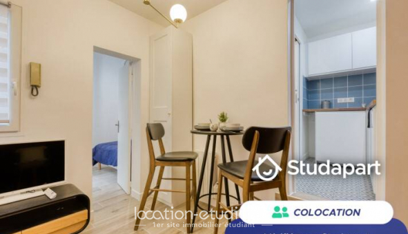 Colocation �tudiante Studio &agrave; Paris 09�me arrondissement (75009)