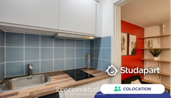 Colocation �tudiante Studio &agrave; Paris 09�me arrondissement (75009)