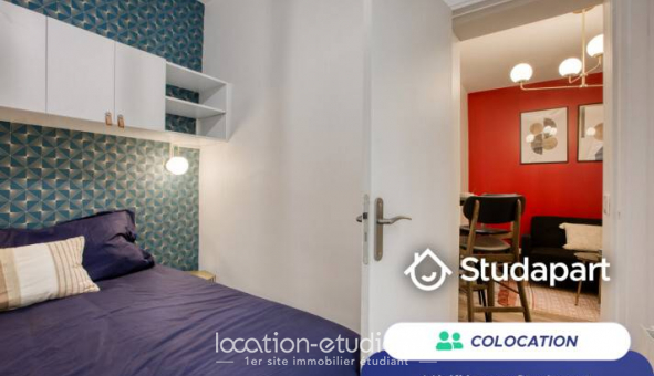 Colocation �tudiante Studio &agrave; Paris 09�me arrondissement (75009)