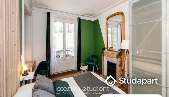 Colocation �tudiante Studio &agrave; Paris 09�me arrondissement (75009)