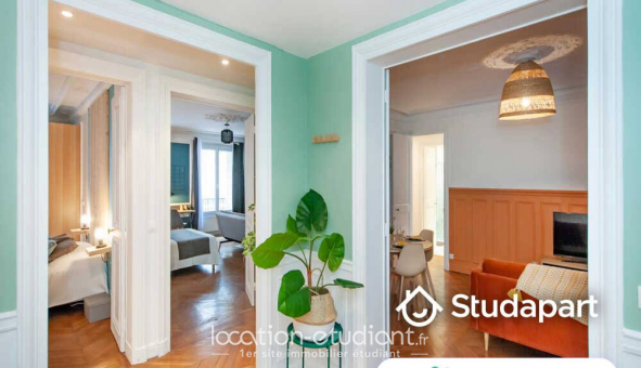 Colocation �tudiante Studio &agrave; Paris 09�me arrondissement (75009)