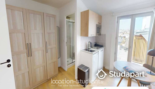 Colocation �tudiante Studio &agrave; Paris 09�me arrondissement (75009)