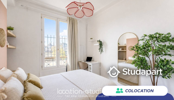 Colocation étudiante T5 &agrave; Paris 10ème arrondissement (75010)