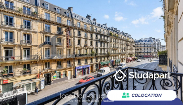 Colocation étudiante T5 &agrave; Paris 10ème arrondissement (75010)