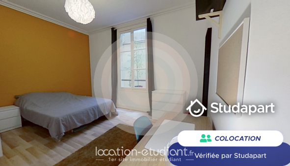 Colocation tudiante Chambre dans une colocation de 14m2