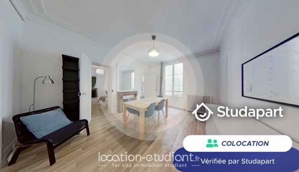 Colocation tudiante Studio à Paris 10me arrondissement (75010)