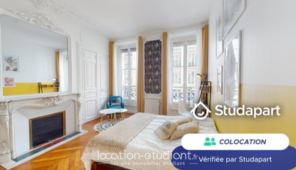 Colocation tudiante Studio à Paris 10me arrondissement (75010)