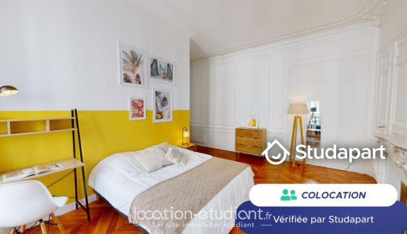 Colocation tudiante Studio à Paris 10me arrondissement (75010)