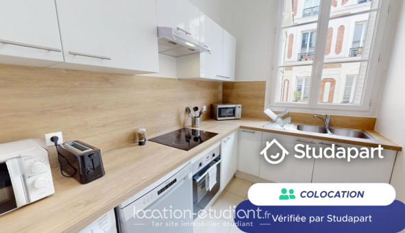 Colocation tudiante Studio à Paris 10me arrondissement (75010)