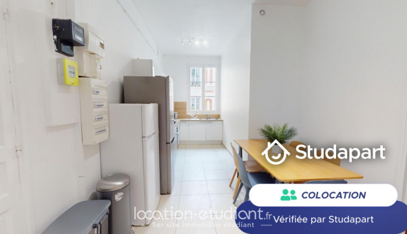 Colocation tudiante Studio à Paris 10me arrondissement (75010)