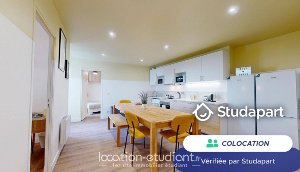 Colocation tudiante Studio à Paris 10me arrondissement (75010)