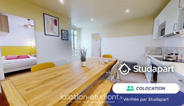 Colocation tudiante Studio à Paris 10me arrondissement (75010)