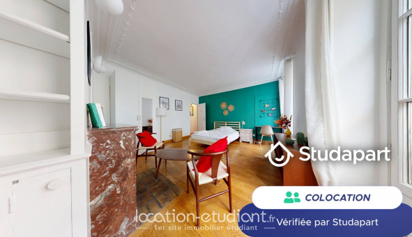 Colocation tudiante Studio à Paris 10me arrondissement (75010)