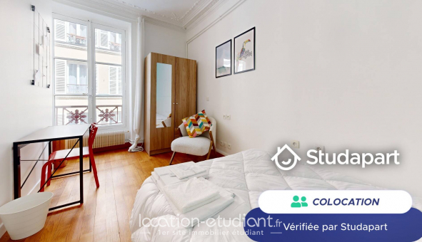 Colocation tudiante Studio à Paris 10me arrondissement (75010)