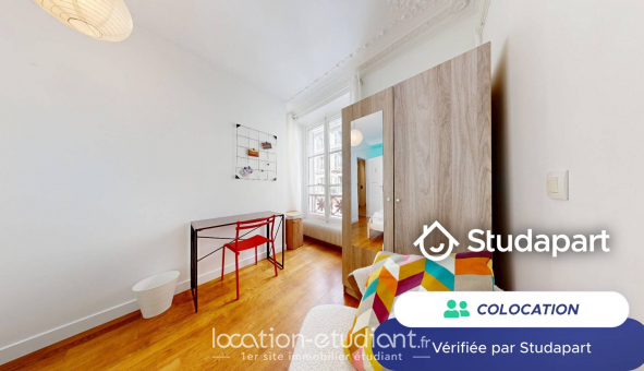 Colocation tudiante Studio à Paris 10me arrondissement (75010)