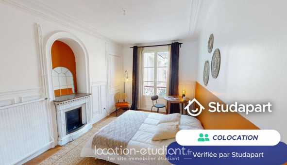 Colocation tudiante Studio à Paris 10me arrondissement (75010)