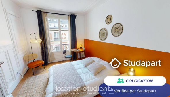 Colocation tudiante Studio à Paris 10me arrondissement (75010)
