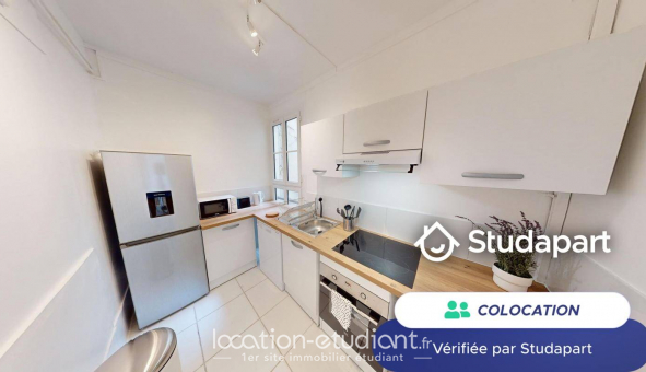 Colocation tudiante Studio à Paris 10me arrondissement (75010)