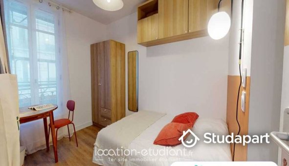 Colocation �tudiante Studio &agrave; Paris 10�me arrondissement (75010)