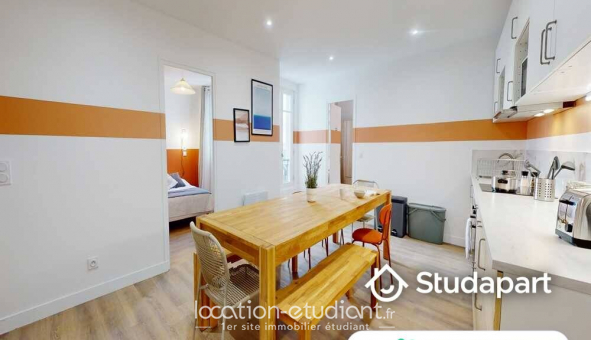 Colocation �tudiante Studio &agrave; Paris 10�me arrondissement (75010)