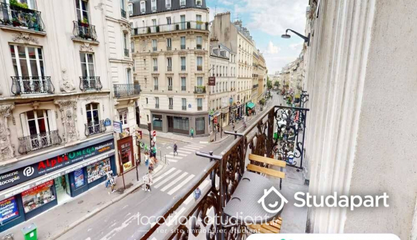 Colocation tudiante Studio à Paris 10me arrondissement (75010)