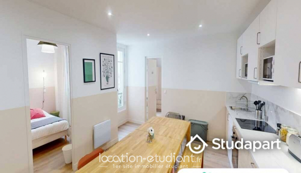 Colocation tudiante Studio à Paris 10me arrondissement (75010)