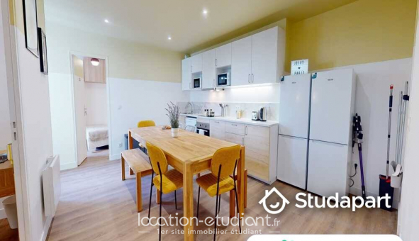 Colocation �tudiante Studio &agrave; Paris 10�me arrondissement (75010)